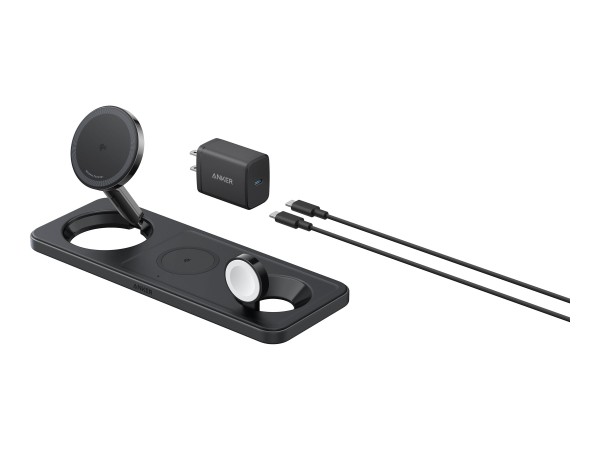 ANKER MagGo Magnetic Charger 15W wireless PowerIQ Pad black