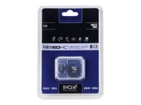 INTENSO SD MicroSD Card  8GB Intenso inkl. SD Adapter