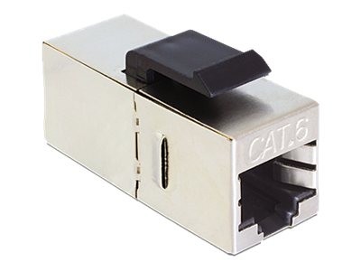 DELOCK Keystone Modul RJ45 Cat6a Bu/Bu | mit Kabel