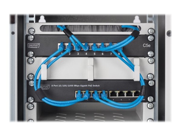 DIGITUS 10 inch 8-port Gigabit Ethernet PoE switch