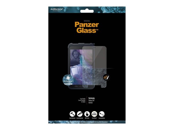 PANZERGLASS Case Friendly - Bildschirmschutz für Tablet - Glas - kristallklar - für Samsung Galaxy T