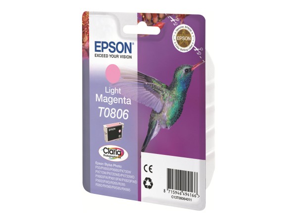 EPSON T0806 hell Magenta Tintenpatrone