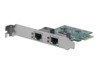 STARTECH.COM 2 Port Low Profile PCI Express Gigabit Ethernet Netzwerkkarte - PCIe Server Adapter