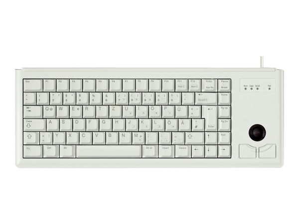 CHERRY G84-4400 PS/2 mit Trackball Tastatur (DE)