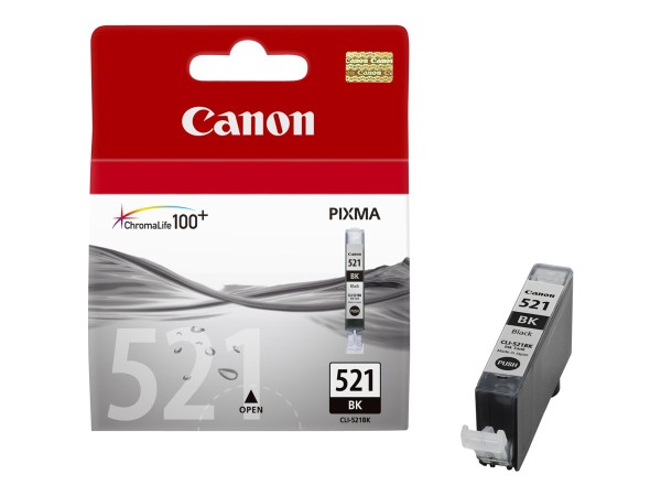 CANON CLI 521BK Photo schwarz Tintenbehälter