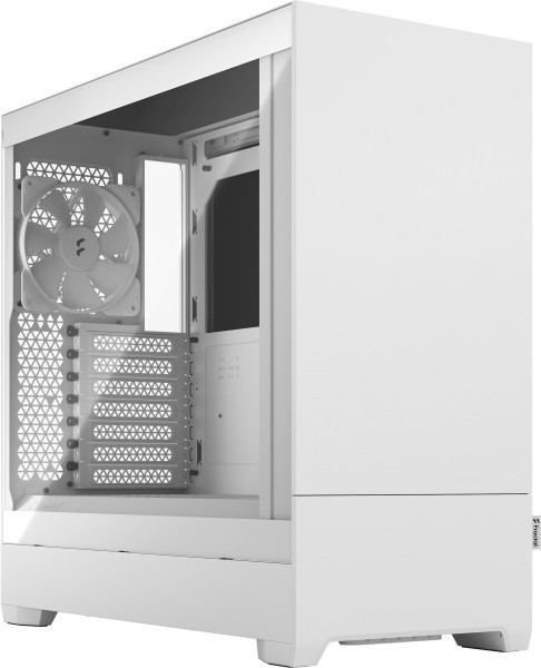 FRACTAL DESIGN Pop Silent White TG Clear Tint