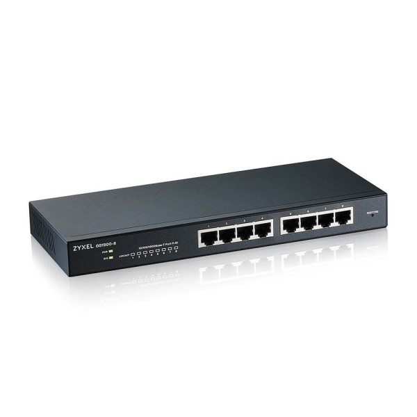 ZYXEL GS1900-8 V2 8 Port GbE L2 Smart Switch Desktop fanless V2