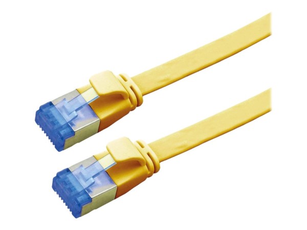 VALUE 21992133 RJ45 Netzwerkkabel, Patchkabel CAT 6a F/UTP 3.00 m Gelb 1 St.