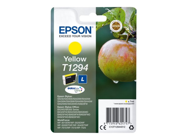 EPSON T1294 L Größe Gelb Tintenpatrone