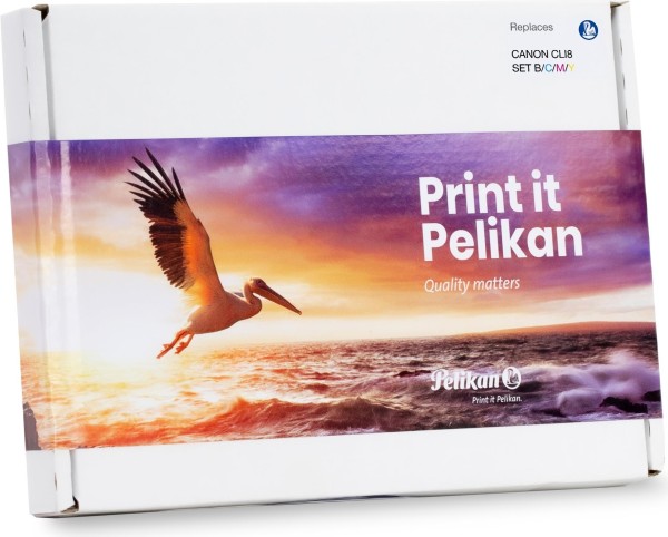 PELIKAN Toner Canon CLI-8 Multi-Pack B/C/M/Y