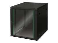 DIGITUS Wandgehäuse Dynamic Basic schwarz 12HE 600x600mm