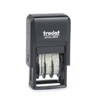TRODAT Datumstempel Printy NL schw + Kissen schw 4810