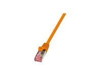 LOGILINK CQ2038S S/FTP Patchkabel Kat.6 PrimeLine orange -   1,00m