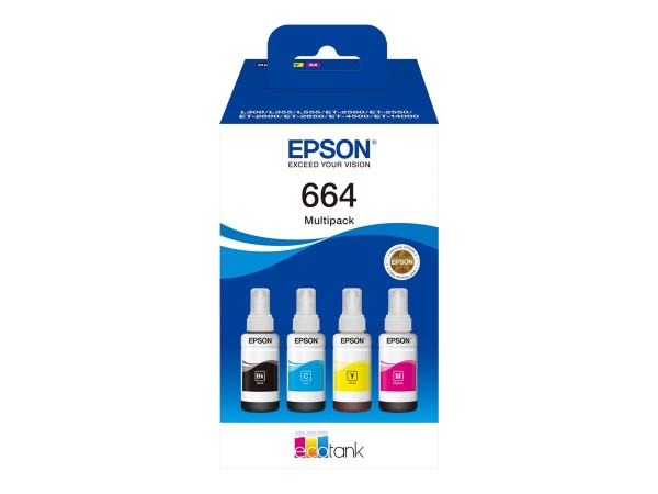 EPSON Ink/664 EcoTank 4-colour Multipack