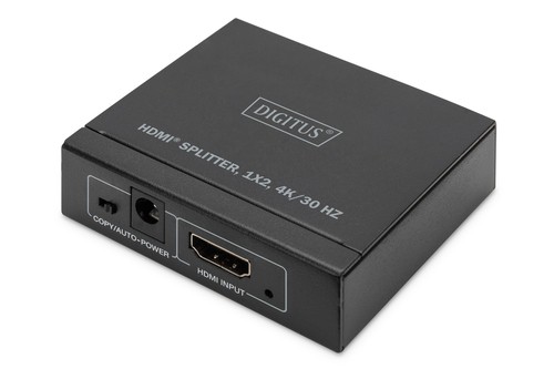 DIGITUS HDMI Splitter 1x2 4K/30Hz schwarz