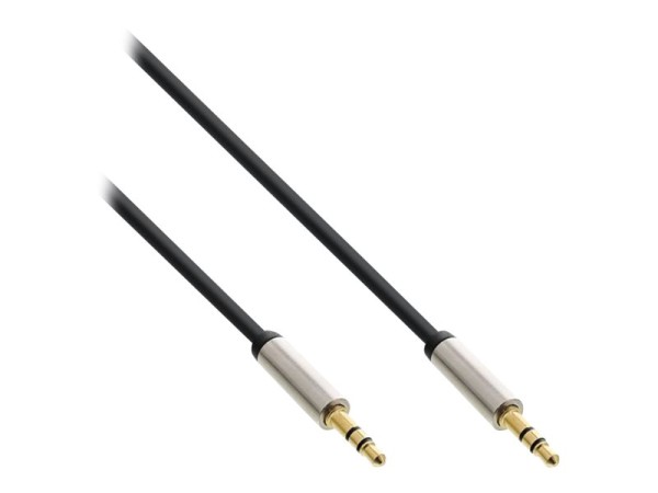 INLINE Slim Audio Klinke Kabel 3.5mm St/ST Stereo 10m