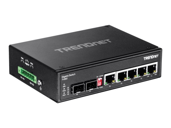 TRENDNET 6-PORT HARD. IND. GBIT SWITCH