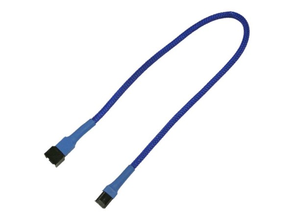 NANOXIA Kabel Nanoxia 3-Pin Verlängerung, 30 cm, blau