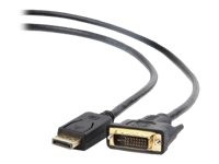 GEMBIRD CC-DPM-DVIM-3M - DisplayPort - DVI - Männlich - Männlich - Schwarz