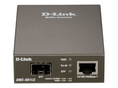 D-LINK 10/100/1000 to SFP Standalone Media Converter