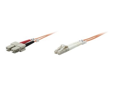 INTELLINET - Patch-Kabel - LC Multi-Mode (M) - SC multi-mode (M) - 1 m - Glasfaser - 62,5/125 Mikrom