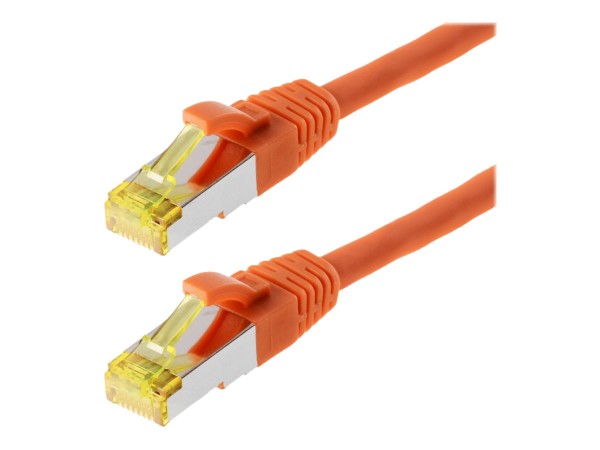 helos Patchkabel S/FTP (PIMF) CAT 6a orange 2m