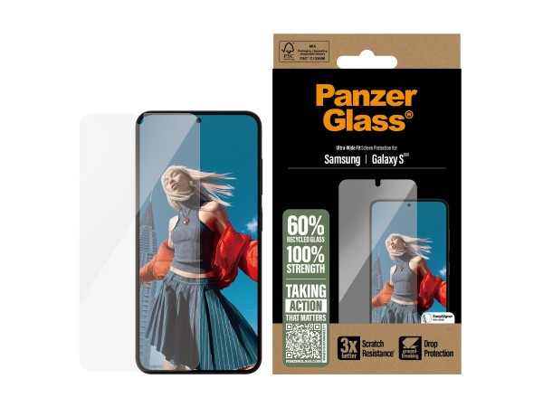 PANZERGLASS Screen Protector Samsung Galaxy S25