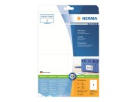 HERMA Etiketten Premium A4 weiß 105x148   mm Papier 100 St.