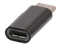 VALUELINE USB 2.0 Adapter USB-C Stecker - USB Micro B Kupplung Schwarz