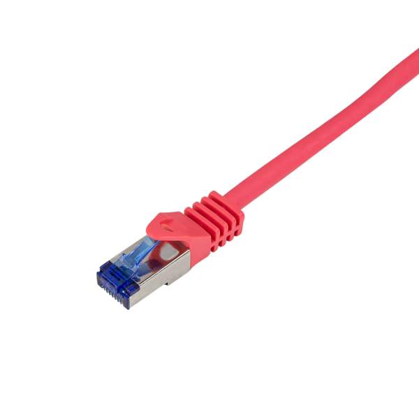 LOGILINK C6A044S RJ45 CAT 6a S/FTP 1.5 m Rot 1 St.