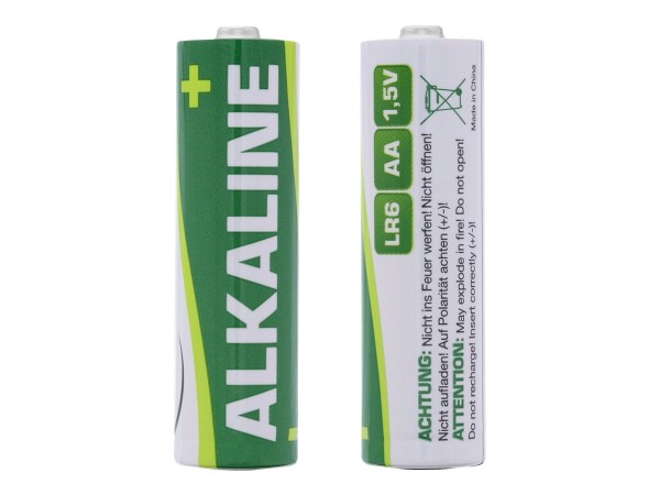 INLINE Alkaline High Energy Batterie, Mignon (AA), 100er Pack