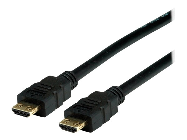 VALUE 4K HDMI Ultra HD Kabel mit Ethernet, ST/ST, schwarz, 10,0 m (11.99.5696)