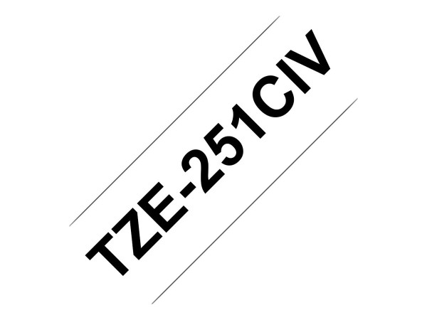 TZE-251CIV LAMINATED TAPE 24mm