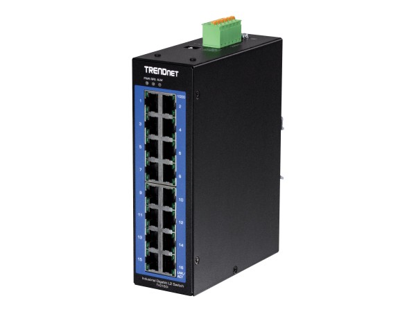 TRENDNET 16-P. GB L2 MGD DIN-RAIL SWITC