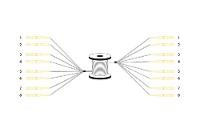 DIGITUS LWL Patchkabel LC->UPC 100m Vorkonfektioniert OS2 8