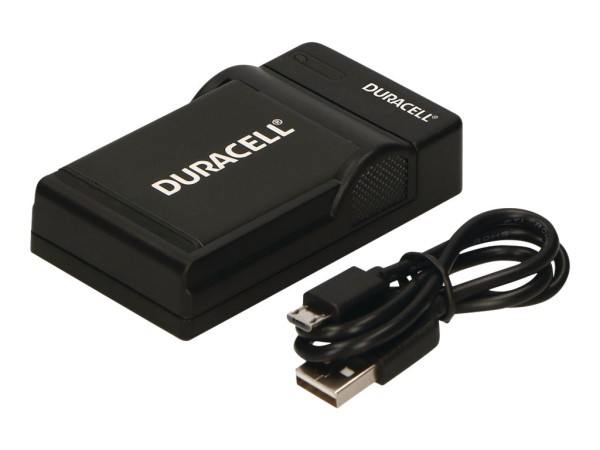 DURACELL Ladegerät mit USB Kabel für DR9686/Li-50B/Pentax D-Li92 (DRO5941)