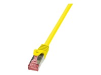 LOGILINK CQ2047S S/FTP Patchkabel Kat.6 PrimeLine gelb -   1,50m