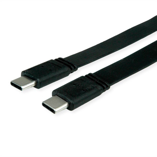 VALUE USB 4 Flachkabel 40G, C-C, ST/ST 0,5m (11.99.9085)