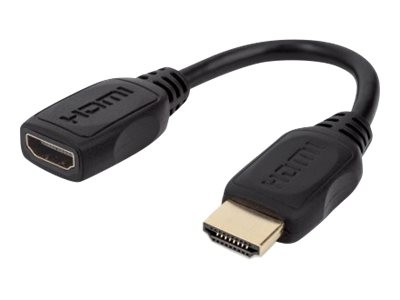 MANHATTAN HDMI-Verlängerung mit Ethernet-Kanal 4K@60Hz 0,2m