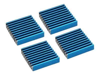 InLine® RAM-Kühler selbstklebende Kühlrippen, 4Stk.