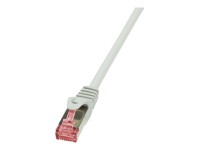 LOGILINK CQ2072S S/FTP Patchkabel Kat.6 PrimeLine grau -   5,00m