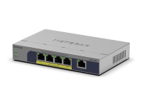 NETGEAR 5PT GB UNMANAGED SWITCH W/POE+ GS105PP