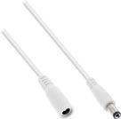 INTOS ELECTRONIC InLine - Spannungsversorgungs-Verlängerungskabel - Gleichstromstecker 5,5 x 2,1 mm
