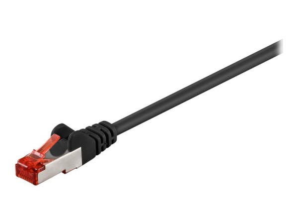 WENTRONIC Goobay - Netzwerkkabel - RJ-45 (M) - RJ-45 (M) - 2 m - SFTP, PiMF - CAT 6 - gepresst - Sch