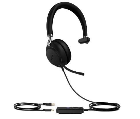 YEALINK Headset UH38 Mono Teams-W/O BAT USB-C