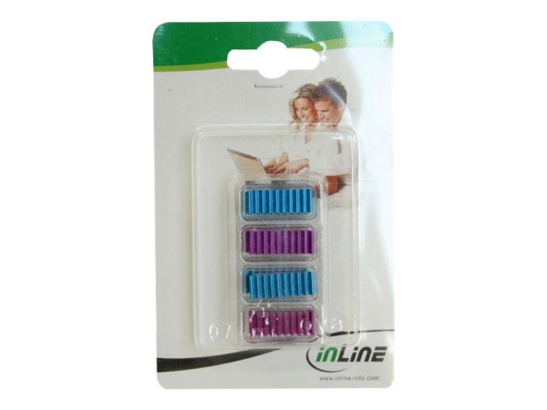 InLine® RAM-Kühler selbstklebende Kühlrippen, 8Stk.