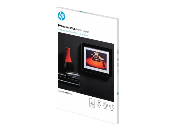 HP Premium Plus Semi-gloss Photo Paper-20 Blatt/A4/210 x 297 mm 300g/m2