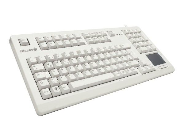 CHERRY G80-11900LUMEU-0 Tastatur USB hellgrau 19Zoll (US)