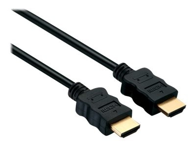 HERWECK Helos Anschlusskabel, HDMI Stecker/Stecker, FULL HD, BASIC, 0,5m, schwarz High Speed HDMI K