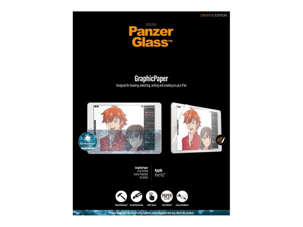PANZERGLASS Apple iPad 10,2" CF GraphicPaper AB
